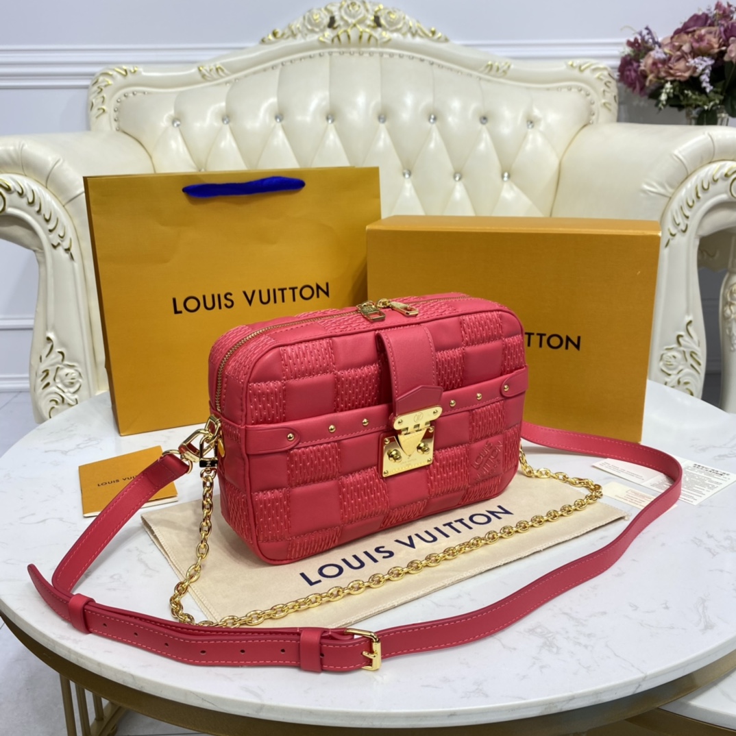 Louis Vuitton TROCA PM Handbag M59118 Pink